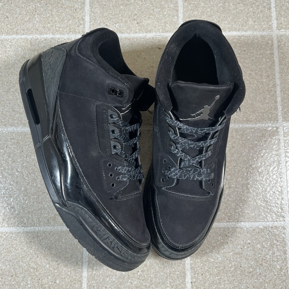 Jordan Air Jordan 3 Black Cat Suede Sneaker 2025 CT8532-001 Men's Athletic
